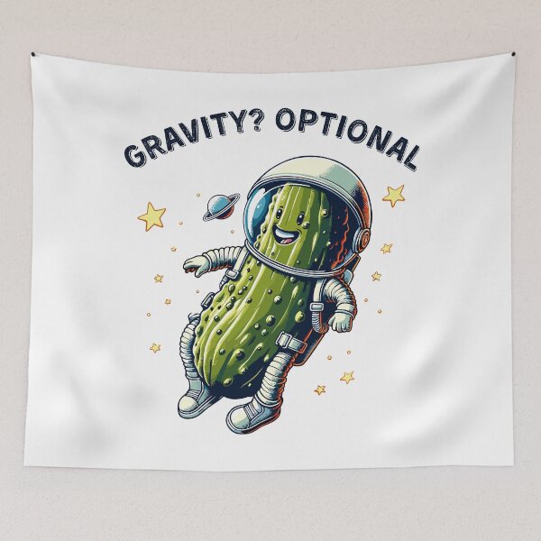 Item preview, Pickle Astronaut Optional Gravity designed and sold by CosyTeal.