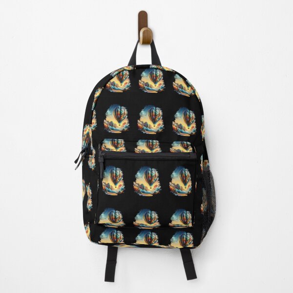 Item preview, Surreal Dusk: A Fantasy Hot Air Balloon Journey Above the Clouds designed and sold by ChromaticBlend.