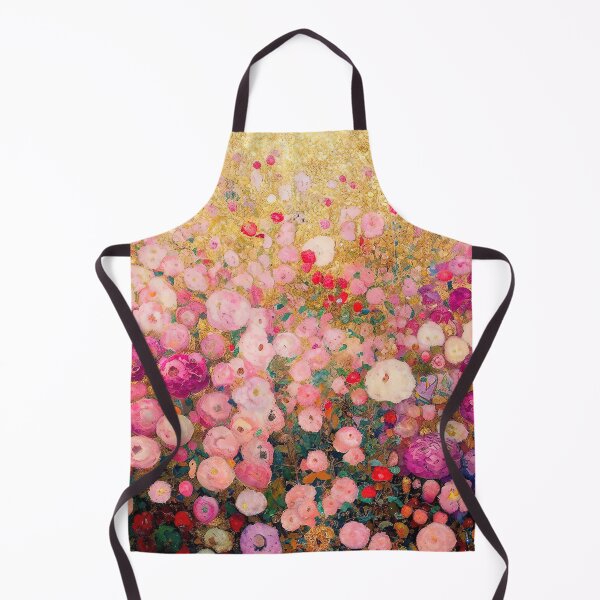 Item preview, Gustav Klimt Pink Flowers designed and sold by maniacfitness.