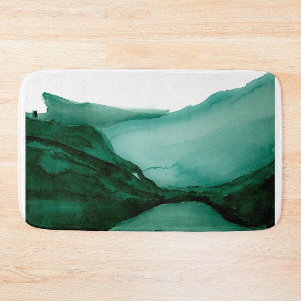 Item preview, green watercolor designed and sold by ElaSzczepaniak.