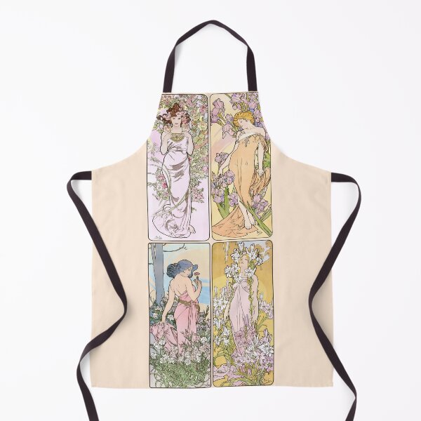 Item preview, HD. The Flowers,  Alphonse Mucha. HIGH DEFINITION designed and sold by MINDTHECHERRY.
