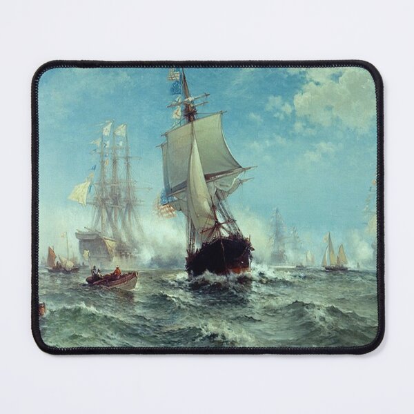 Item preview, First Recognition of the American Flag by a Foreign country. designed and sold by tomorrowsart.