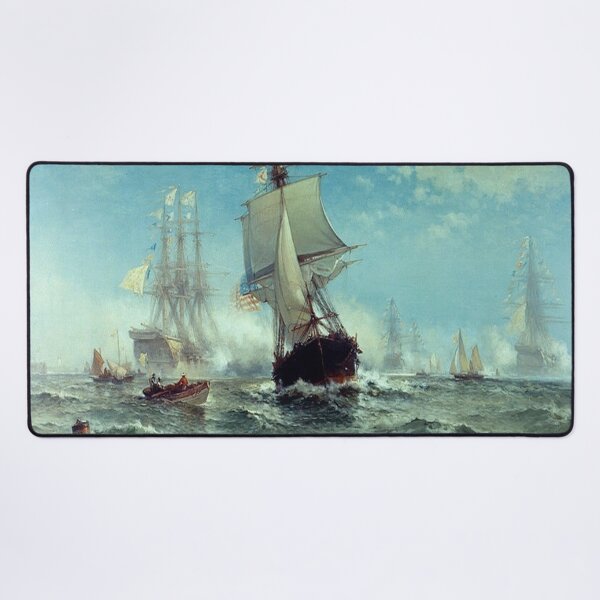 Item preview, First Recognition of the American Flag by a Foreign country. designed and sold by tomorrowsart.