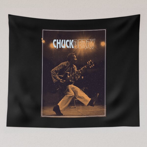 Item preview, Chuck Berry playing on the guitar vintage  designed and sold by progmedia.
