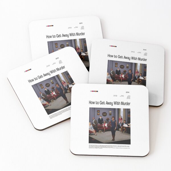 Item preview, How to Get Away with Murder series poster designed and sold by paulrommer.
