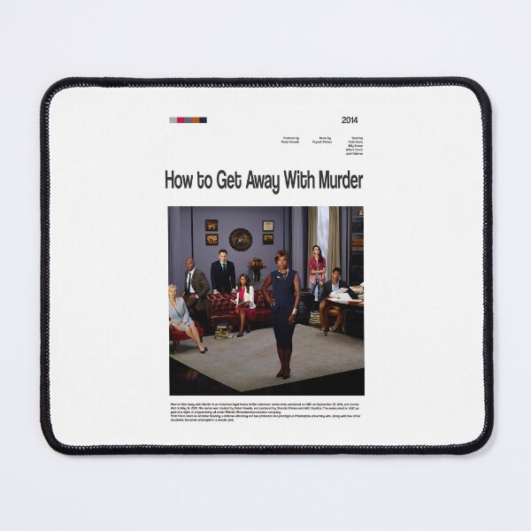 Item preview, How to Get Away with Murder series poster designed and sold by paulrommer.