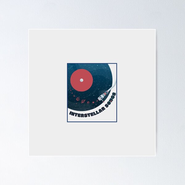 Item preview, Interstellar Songs vinyl art. Real Djs gift. designed and sold by paulo silveira.
