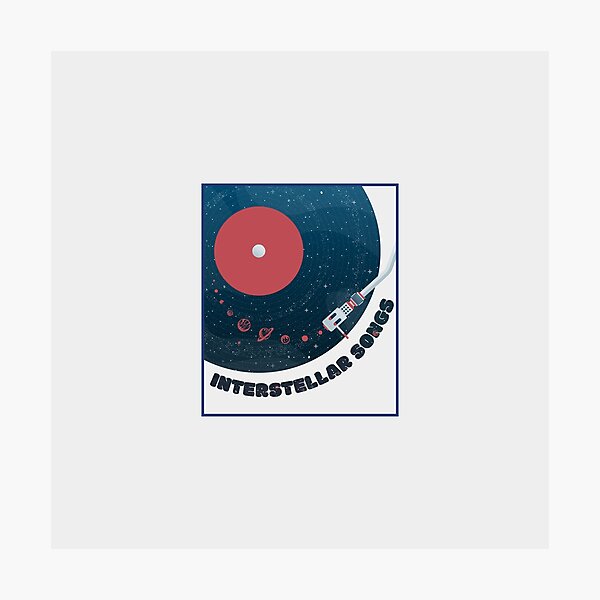 Item preview, Interstellar Songs vinyl art. Real Djs gift. designed and sold by paulo silveira.