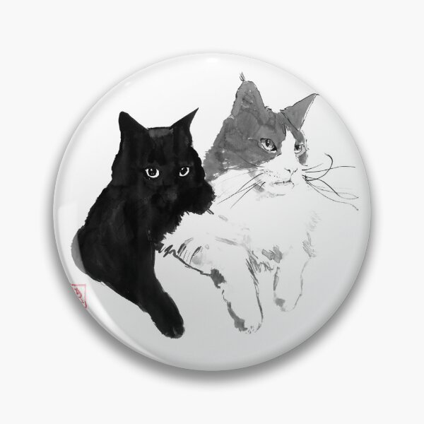 Item preview, 2 cats designed and sold by pechane.