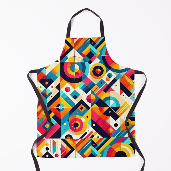 Item preview, "Vibrant Geometric Mosaic" designed and sold by APARTAI EU.