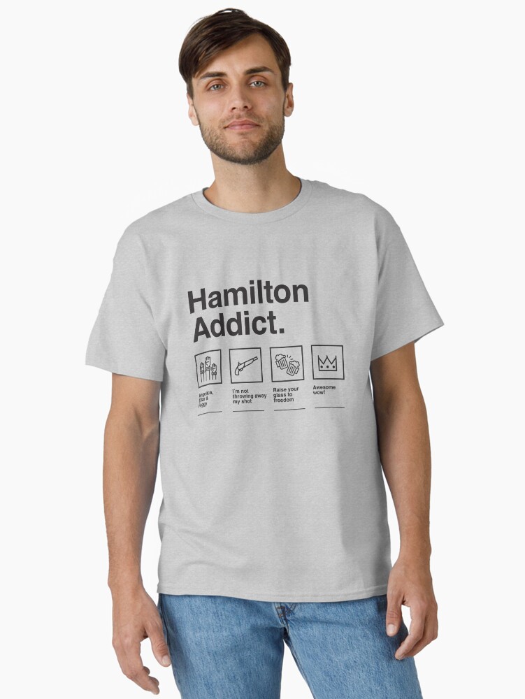 Hamilton & Washington & Jefferson & Lafayette & Burr, sir fun Classic T-Shirt