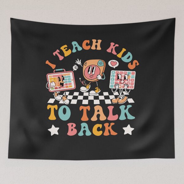 Item preview, I Teach Kids To Talk Back Pathology Speech Theraphy designed and sold by Pitchou07.