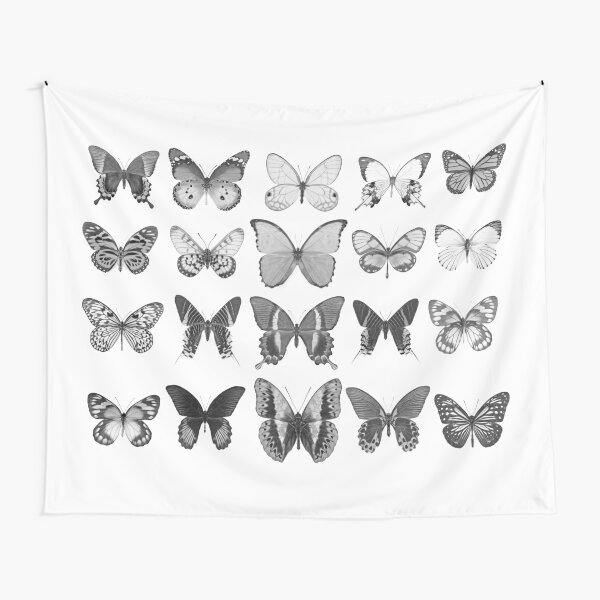 Mono Butterfly Collection Tapestry