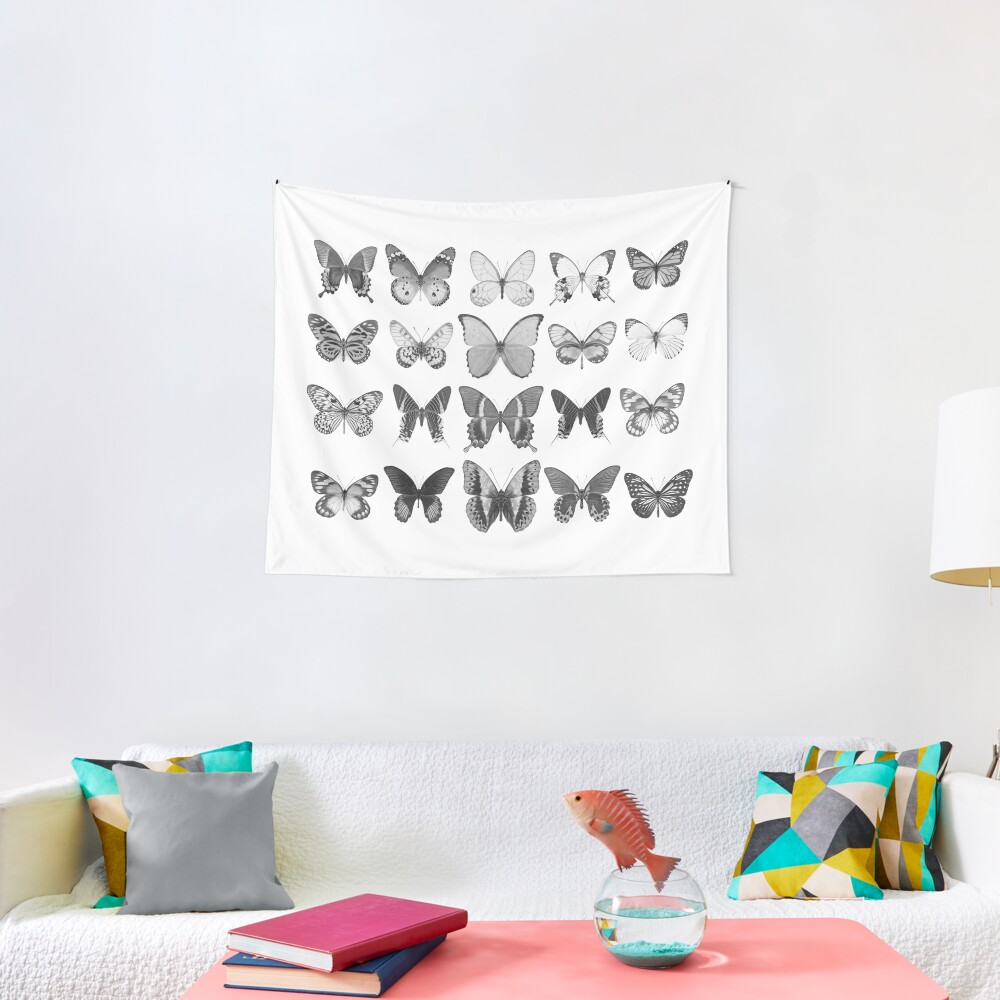 Mono Butterfly Collection Tapestry