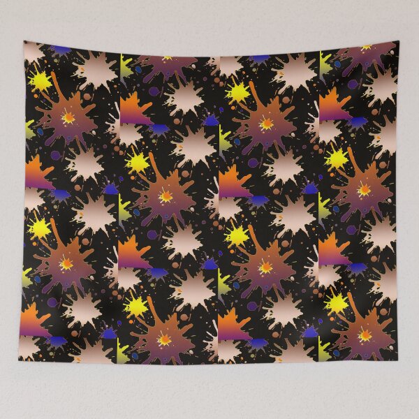 Item preview, Colorful splashes designed and sold by Malik-Designs.