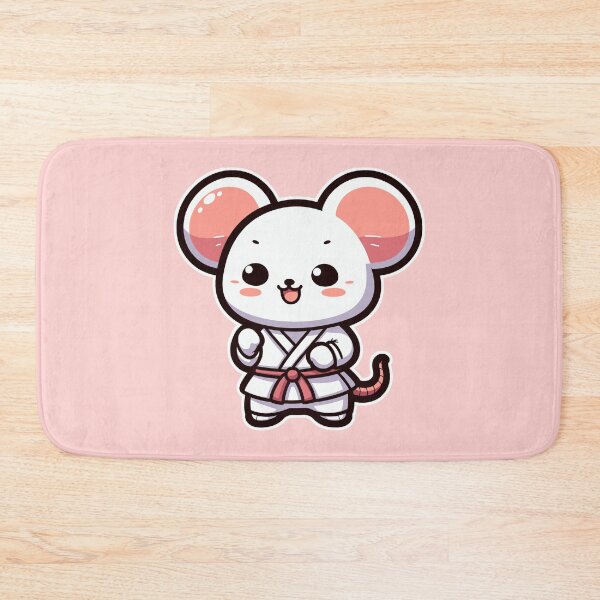 Item preview, Kawaii Cute Karate Mouse 4 | Pets and Animals for Men and Women t-shirt designed and sold by panchiTWO.