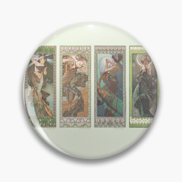 Item preview, The Moon and the Stars, by Alphonse Mucha. HIGH DEFINITION designed and sold by MINDTHECHERRY.