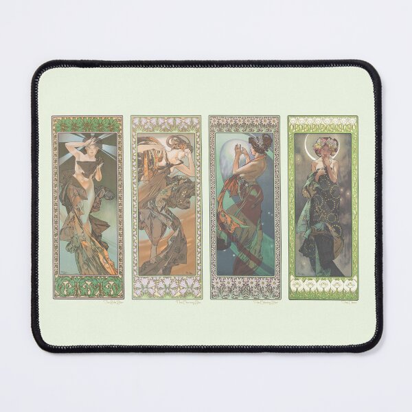 Item preview, The Moon and the Stars, by Alphonse Mucha. HIGH DEFINITION designed and sold by MINDTHECHERRY.