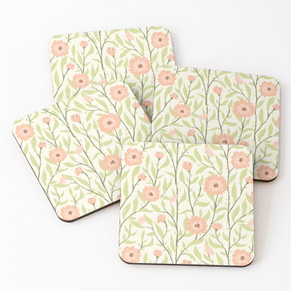 Item preview, Spring Trellis: Peach Fuzz Pantone Color 2024 designed and sold by rnmarts.