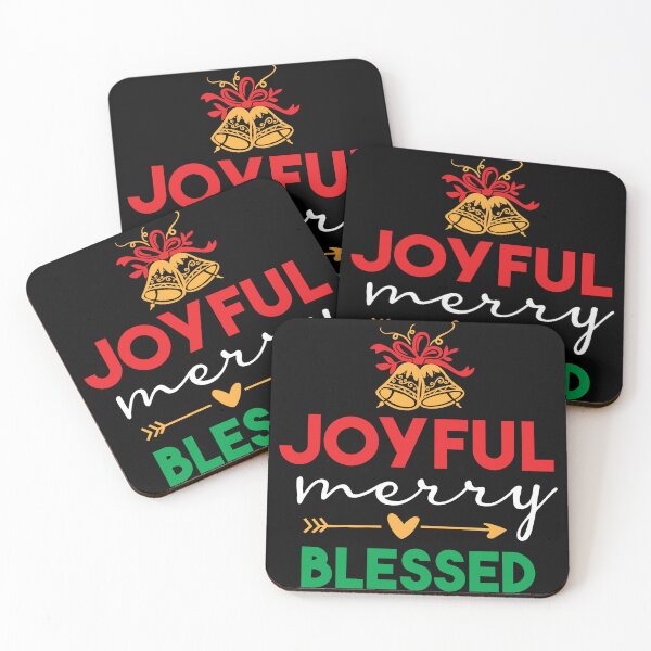 Item preview, Joyful Merry Blessed designed and sold by shopbakas.