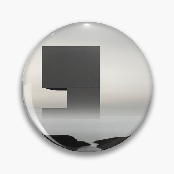 Item preview, Monolith Mirage: Abstract Seaside Solitude designed and sold by Basajaun Studio.