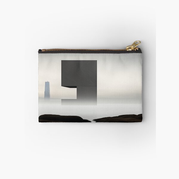 Item preview, Monolith Mirage: Abstract Seaside Solitude designed and sold by Basajaun Studio.