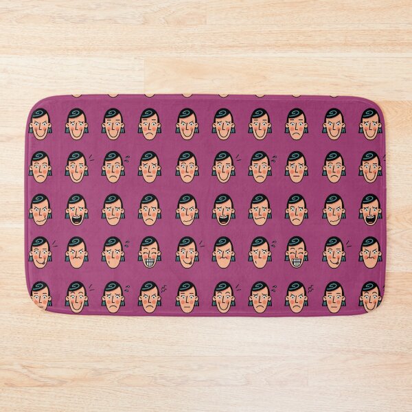 Item preview, Facial expressions of a woman with dark short hair designed and sold by HarridanCreates.