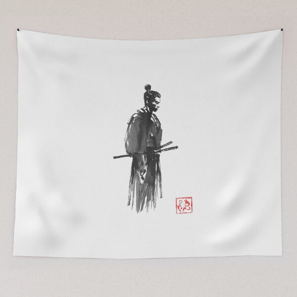 Item preview, samurai profile designed and sold by pechane.