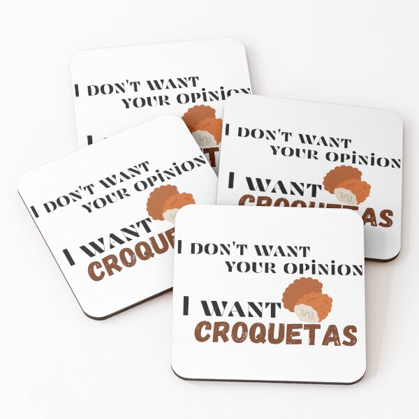 Item preview, I want croquettes designed and sold by BohemianLetters.