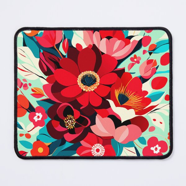 Item preview, Flowers illustration Vector Art Harmony in Bloom designed and sold by AgarutanPrint.