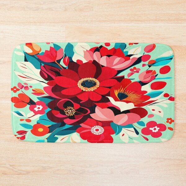 Item preview, Flowers illustration Vector Art Harmony in Bloom designed and sold by AgarutanPrint.
