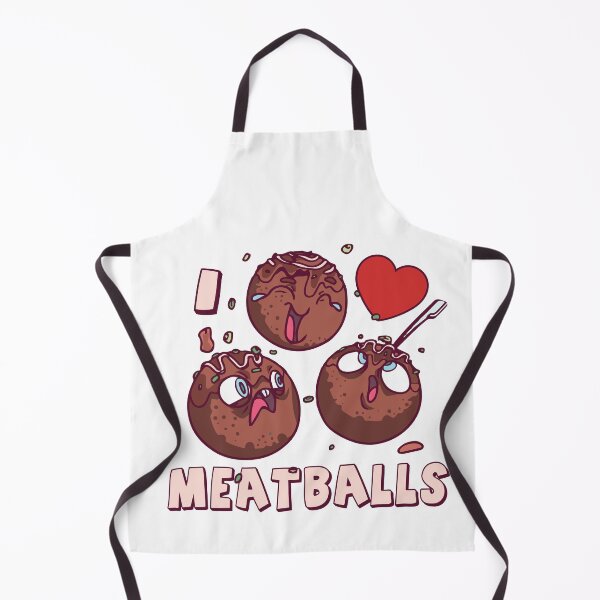 Item preview, I Love Meatballs Meatball Maker Chef Food Lover T-Shirt designed and sold by Kummy Bear Shop.