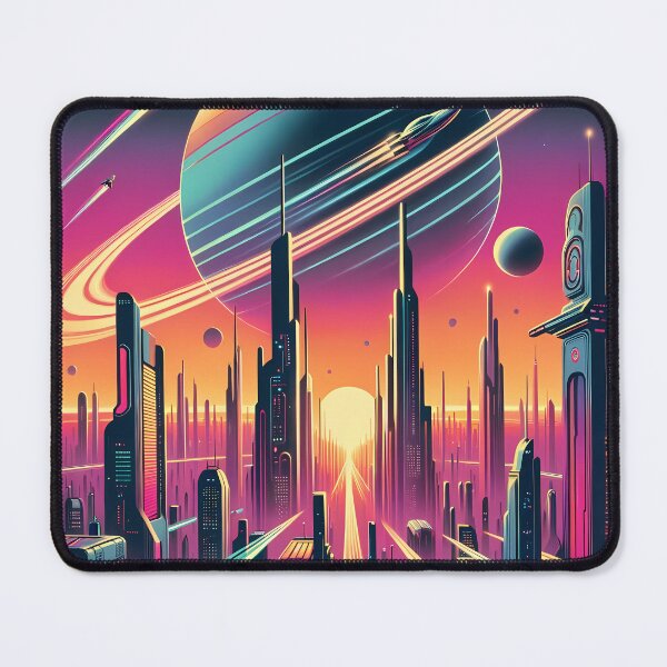 Item preview, Galactic Dawn: Retro-Futurism Reimagined designed and sold by Vitalka-uk.