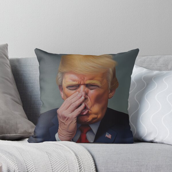 Item preview, Trump Funny Poster - Funny Bathroom Prints Classical Painting Bathroom - Vintage Style Poster Prints Toilet Humor Amusing Gift designed and sold by Loffartdesign.