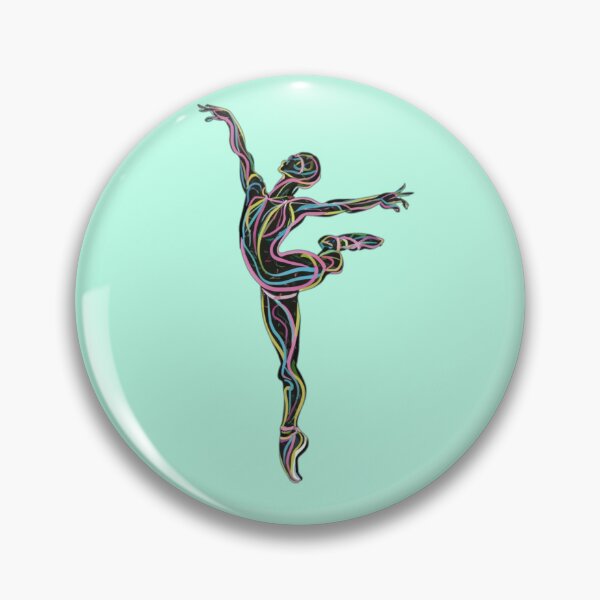 Item preview, Dance Essence: Expressive Colored Outlines for Movement designed and sold by COPYCRAVE.