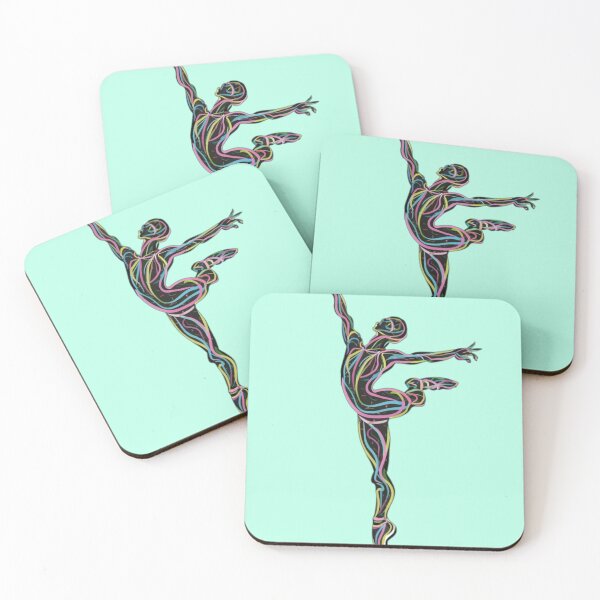 Item preview, Dance Essence: Expressive Colored Outlines for Movement designed and sold by COPYCRAVE.