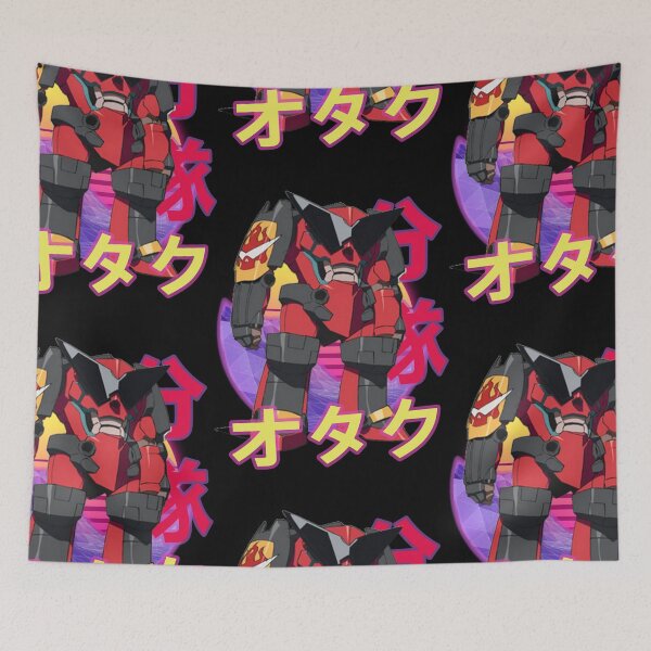 Item preview, Tengen Toppa Gurren Lagann Retro Sunset Design designed and sold by Wafusaurus.