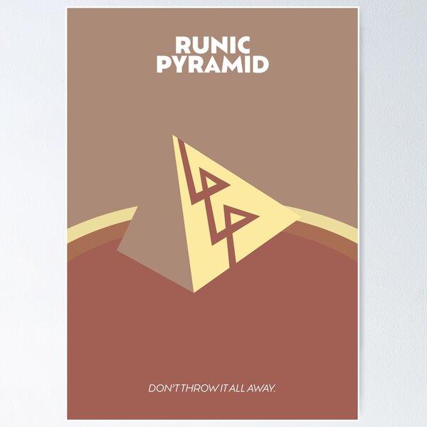 Item preview, Runic Pyramid - Slay the Spire Relic  designed and sold by WatchtowerDesign.