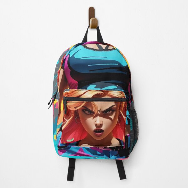 Item preview, Vivid Impact: Athletic Elegance Meets Street Art Fusion designed and sold by ArtComixHaven.
