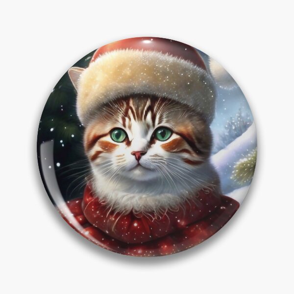 Item preview, Santa kitty designed and sold by m-y-A-I-A-R-T-.