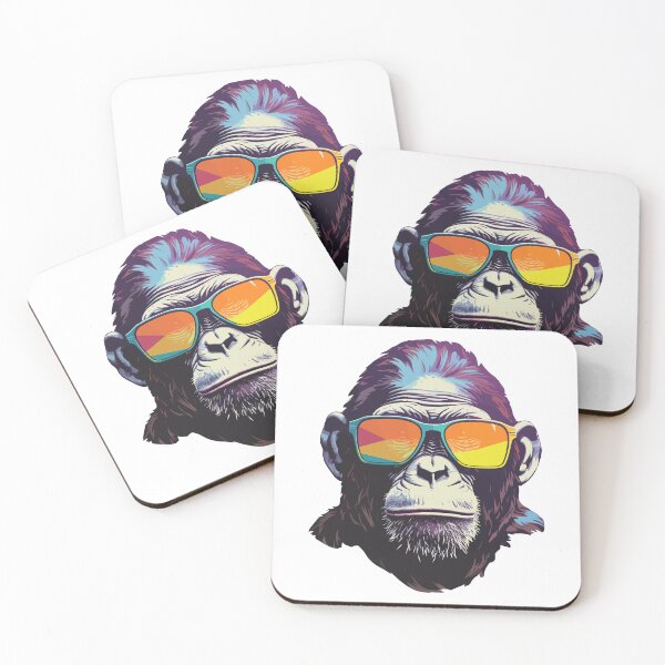 Item preview, Gorilla wearing sunglasses designed and sold by LionessLove.