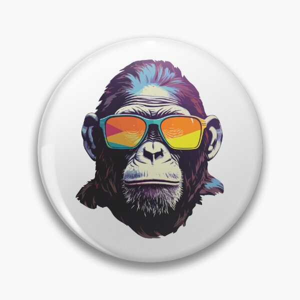 Item preview, Gorilla wearing sunglasses designed and sold by LionessLove.