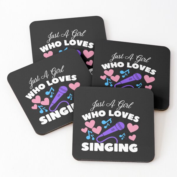 Item preview, Just a Girl Who Loves Singing, Singer design, Singing design, Chorus design, Theater design, Girls Chorus, Band design, Singing Vocalist designed and sold by Novsky.