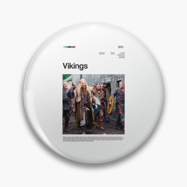 Item preview, Vikings series poster designed and sold by paulrommer.