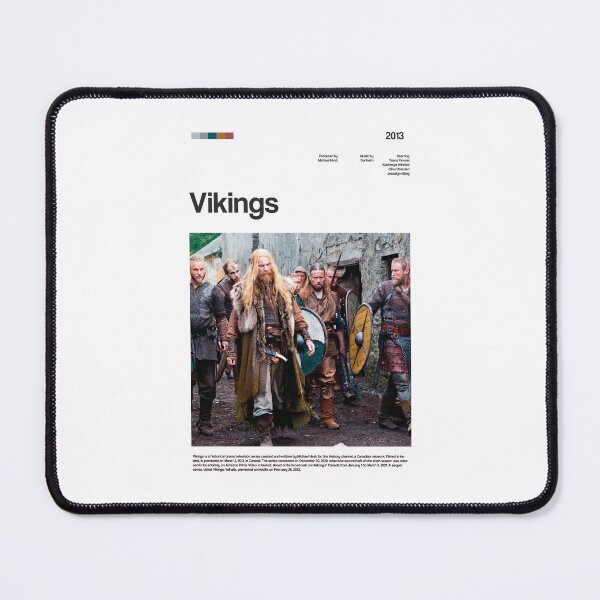 Item preview, Vikings series poster designed and sold by paulrommer.