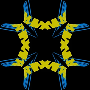 Artwork thumbnail, Yellow checkered pattern by Meo Design