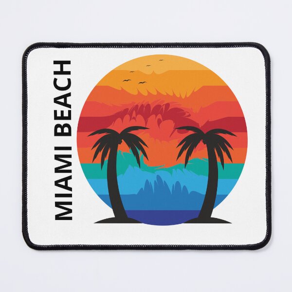 Item preview, Miami Beach Sunset- Palm Sunshine designed and sold by GemaDesings.