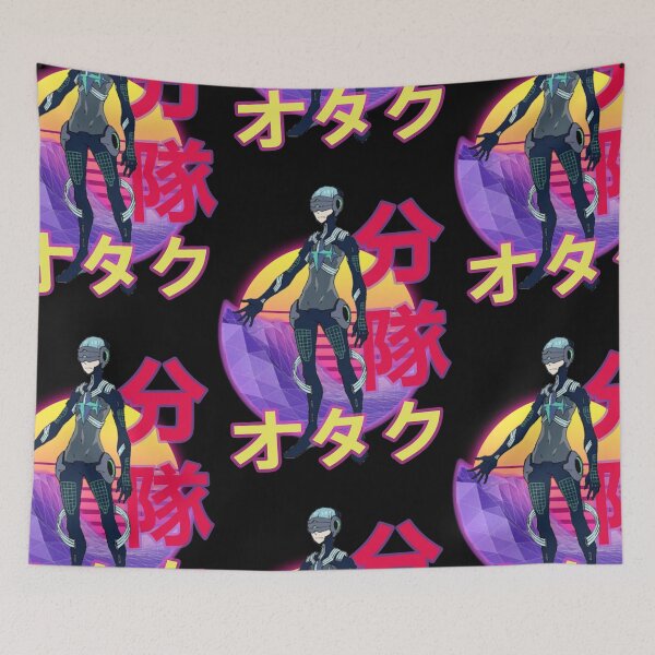 Item preview, Houka Inumuta Kill la Kill Retro Sunset Design designed and sold by Wafusaurus.