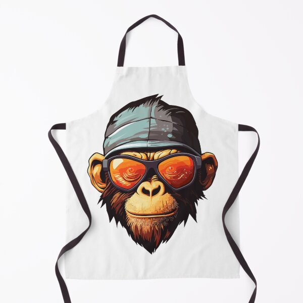 Item preview, Cheeky monkey wearing cap and sunglasses  designed and sold by LionessLove.