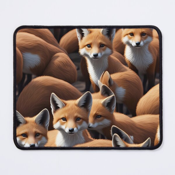 Item preview, A bunch of cute little red foxes designed and sold by Kaleddis.